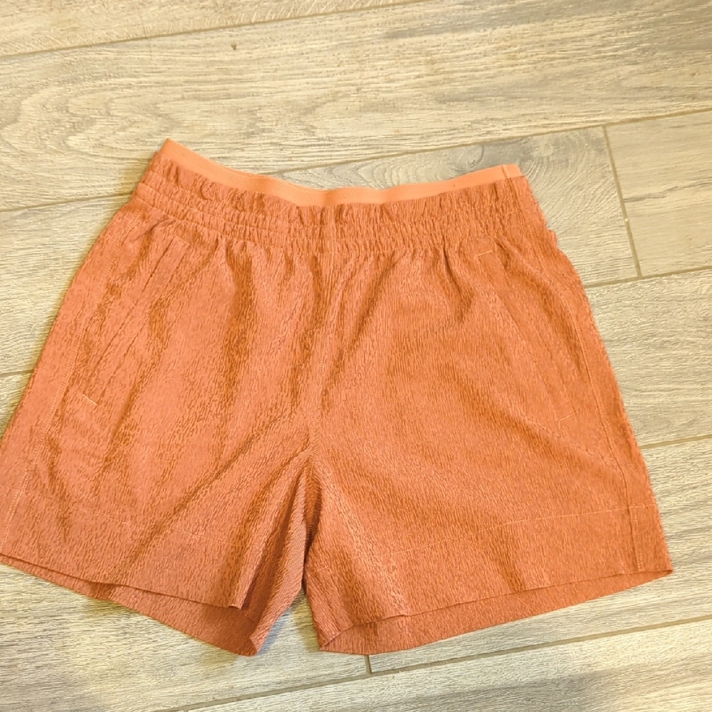 Athleta High Waist Coral Shorts